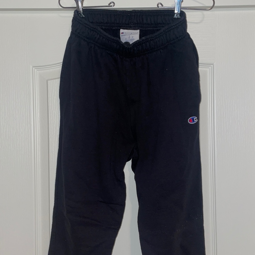 Black Champion Jogger Sweatpants. Good Condition.